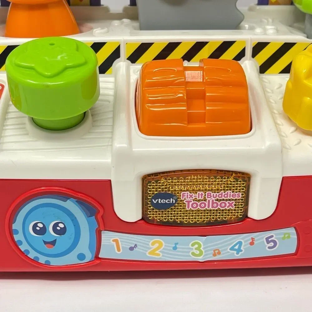 VTech Fix It Buddies Toolbox Toddler Colors Numbers Learning Toy Dexterity Sound